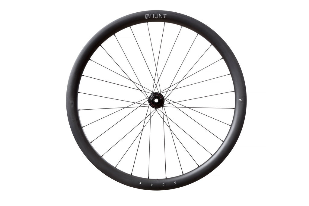 HUNT 40 Carbon Gravel Dynamo Rear WHeel